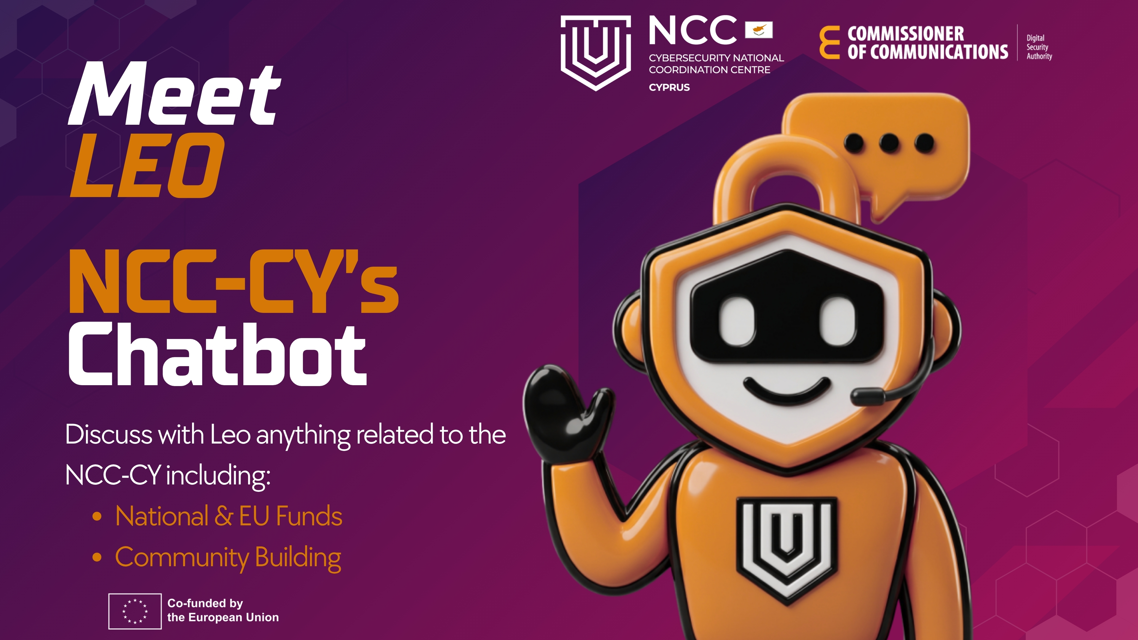 Meet LEO, the NCC-CY Digital Assistant